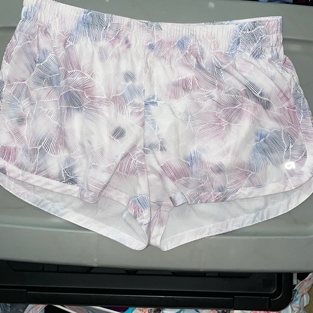 GAP Factory Women's Athletic Shorts - Pink and Blue